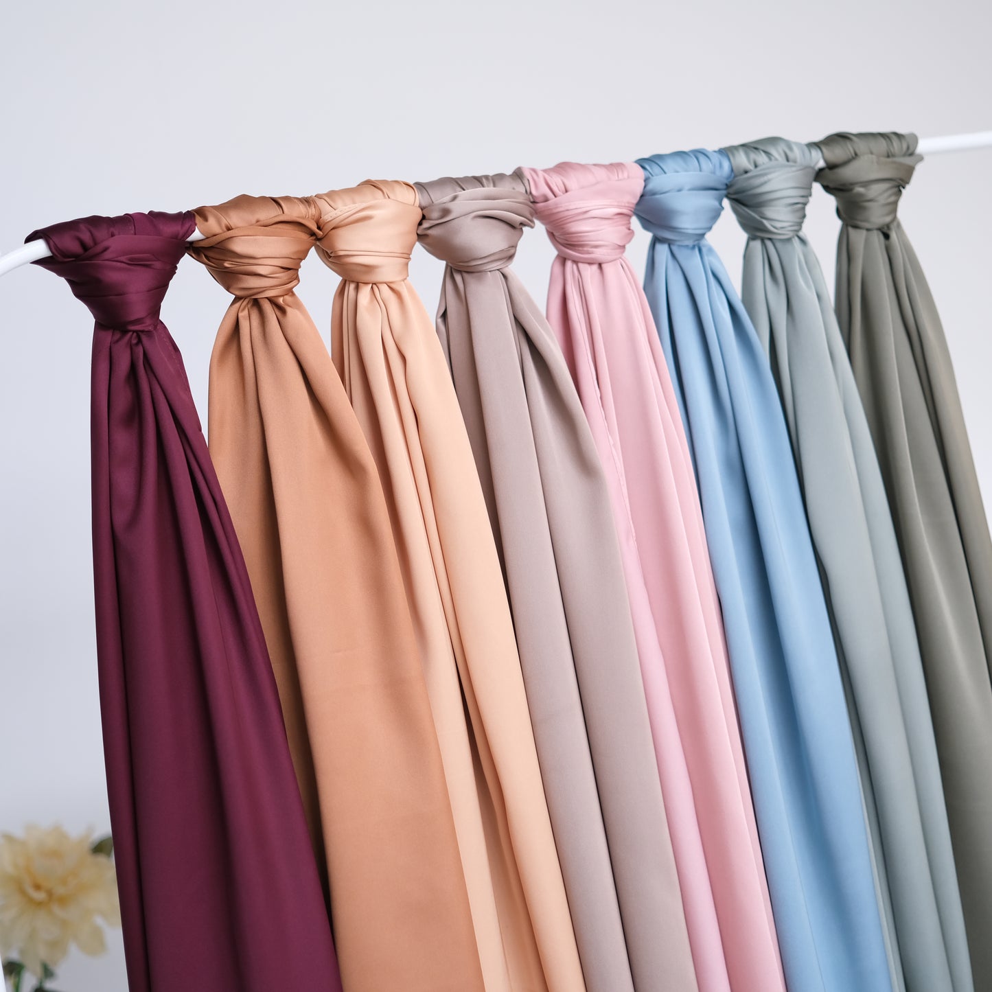 TF Luxe Satin Shawl 2m x 0.7m