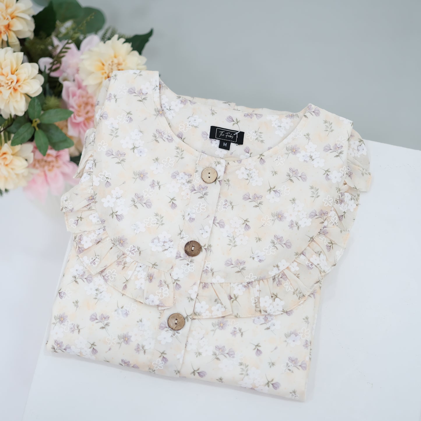 Adira Floral Top Kids