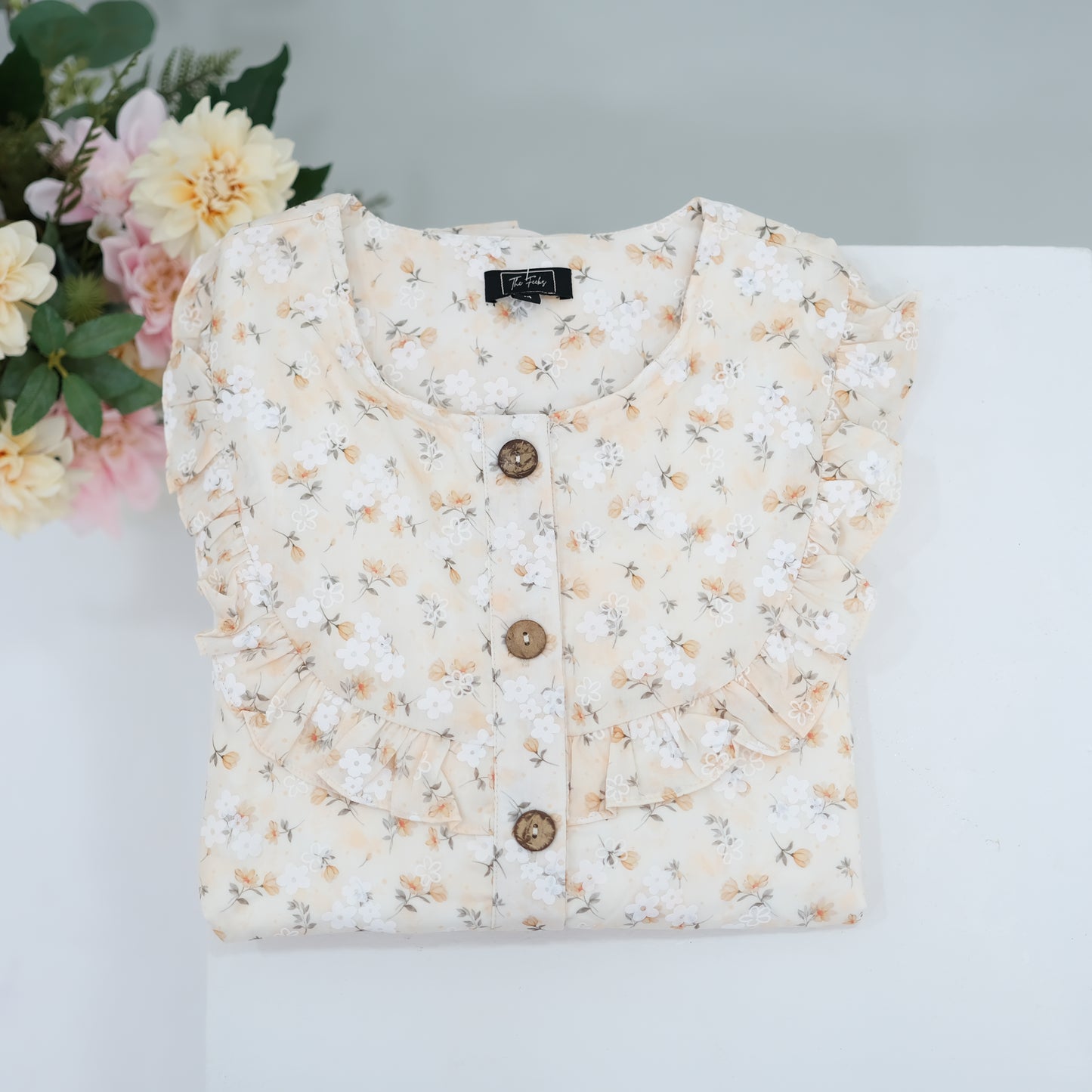 Adira Floral Top Kids